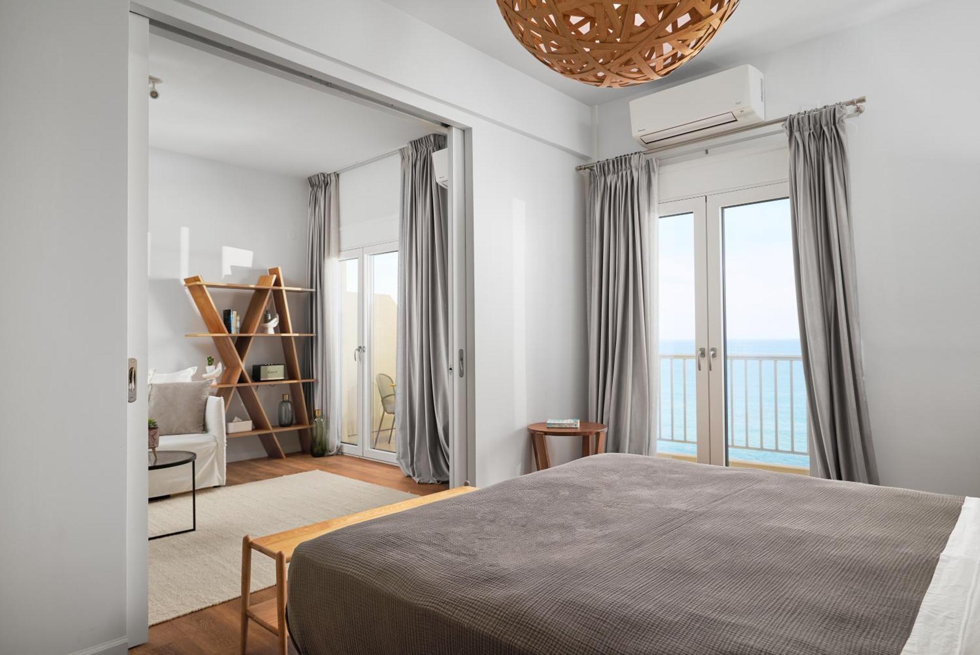 Crete - Heraklion Sea View Apartment 1 エクステリア 写真