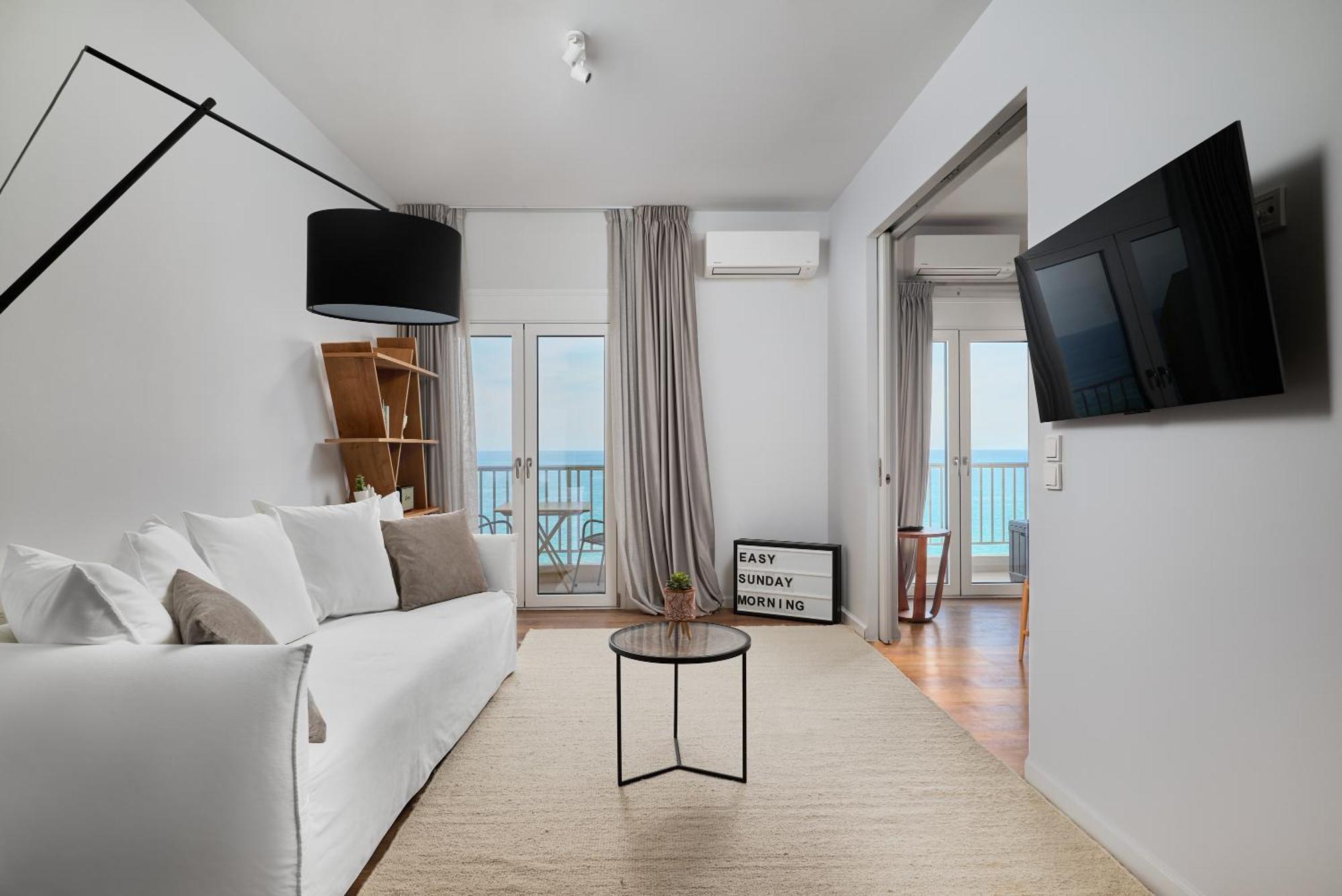 Crete - Heraklion Sea View Apartment 1 エクステリア 写真